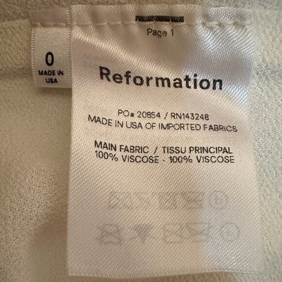 *Reformation* Nikita Midi Dress | Olympia Pattern | Blue Toile Floral | EUC - Picture 6 of 7